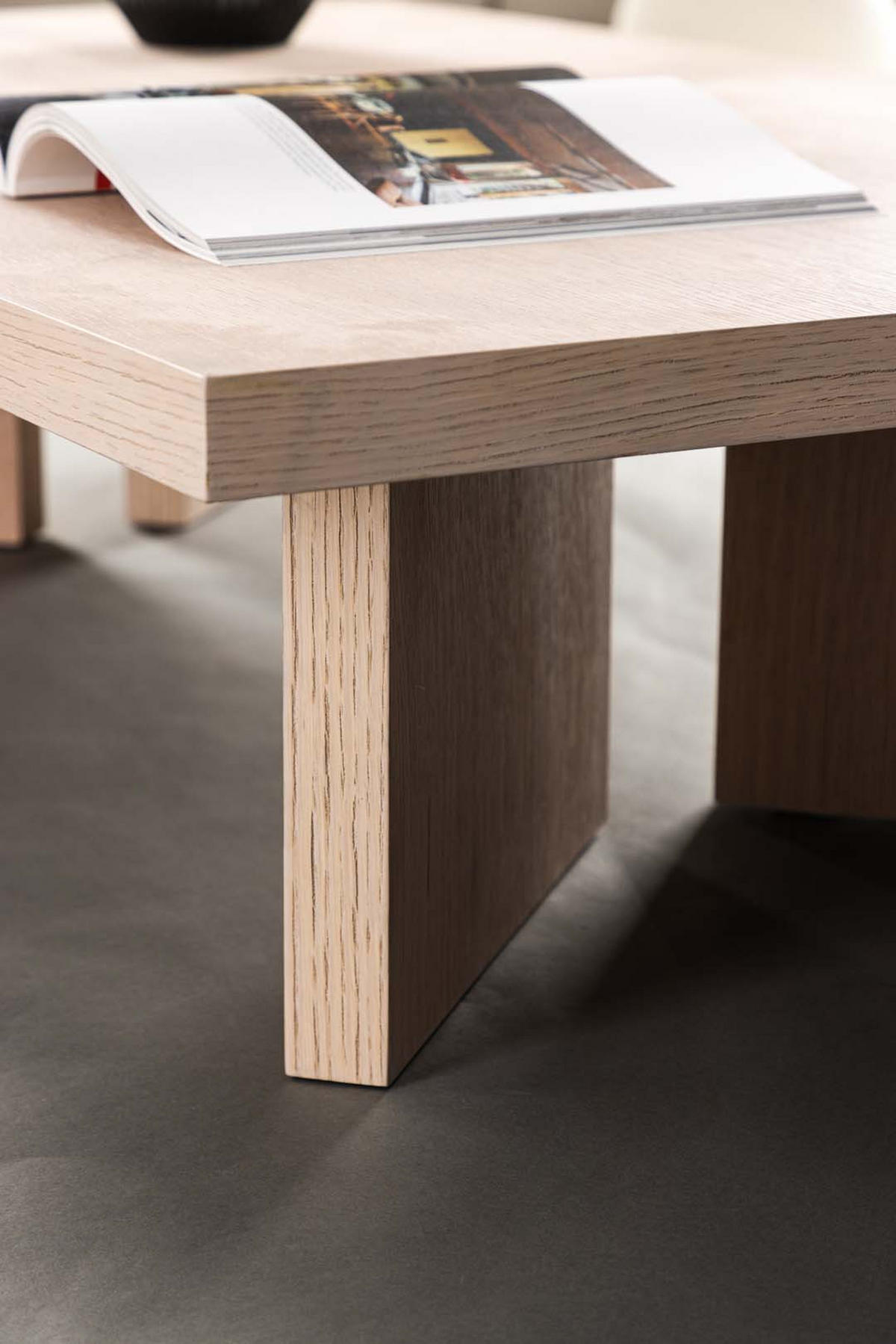 COUCHTISCH Whitewash - Weiß, Holzwerkstoff (140/80/30cm) - ebuy24