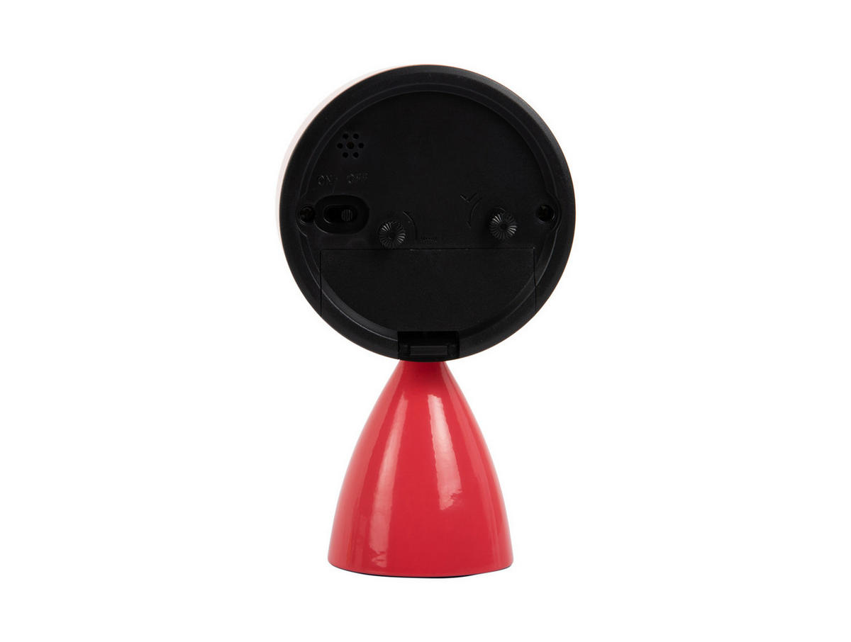 WECKER Funky Vibes 4/7/13 cm - Rot, Metall (7/13/4cm) - Karlsson