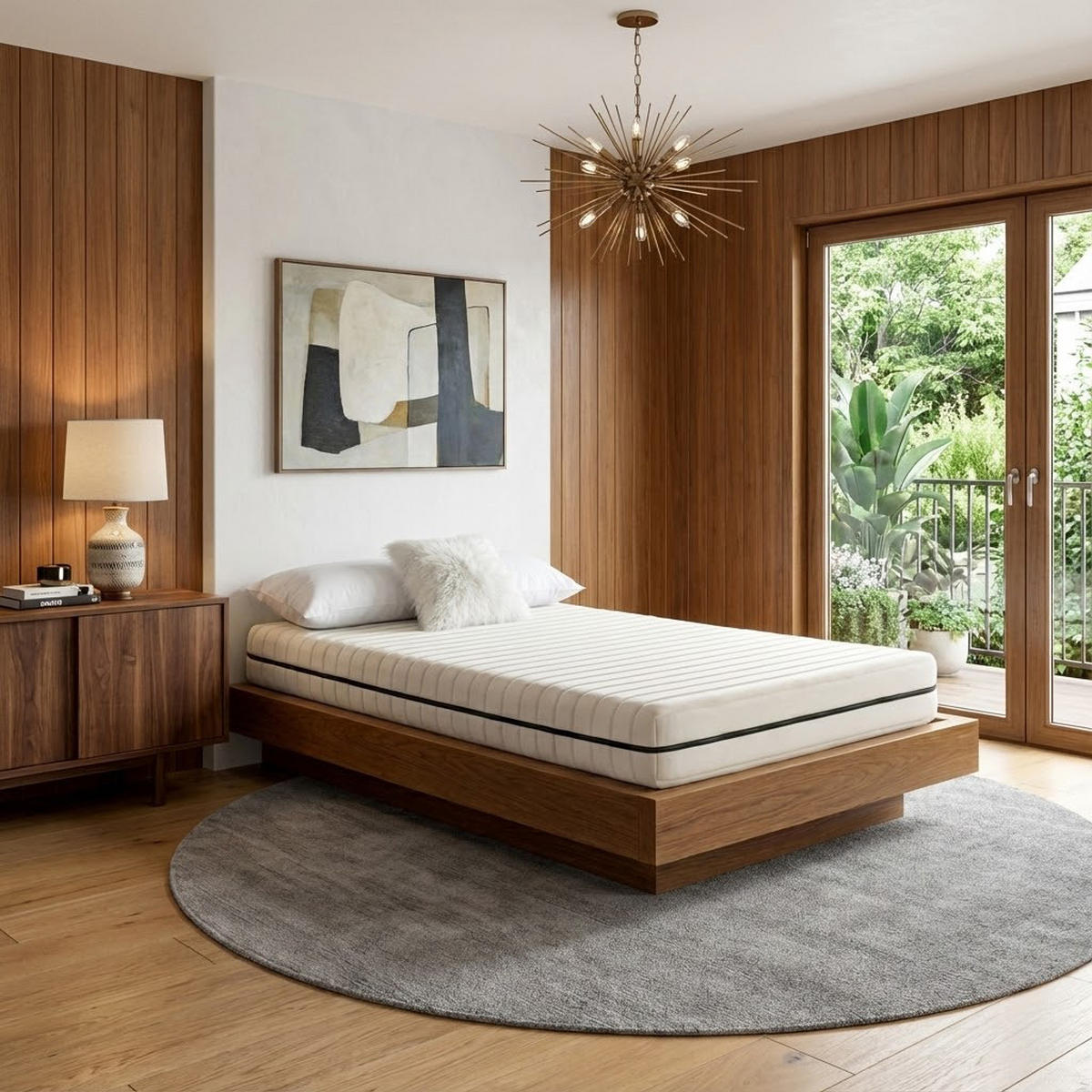 KALTSCHAUMMATRATZE 90x200 18 cm H3 für eine festere Unterstützung - Weiß, Textil (90/200cm) - Schlaftroll