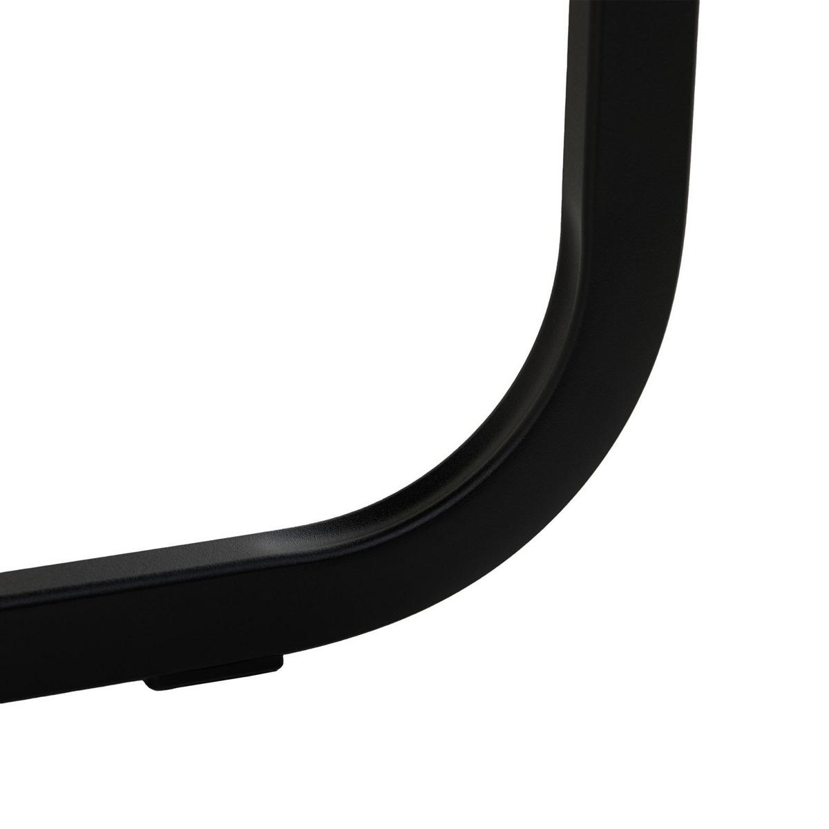 ESSZIMMERSTUHL LETICIA 4ER-SET - Schwarz, Textil/Metall (42/96/57cm) - IDIMEX