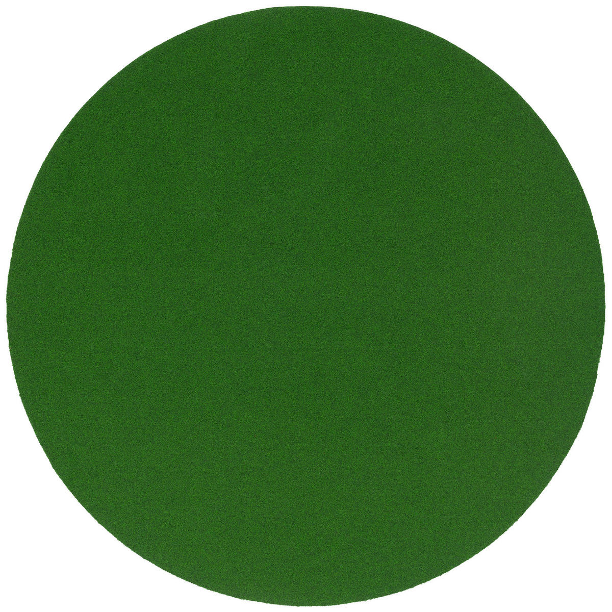 KUNSTRASEN RASENTEPPICH MIT NOPPEN KINGSTON RUND - Hellgrün, Textil (100/100cm) - Snapstyle