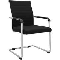 SCHWINGSTUHL Metall Schwarz - Schwarz, Metall (55/90/62cm) - CLP