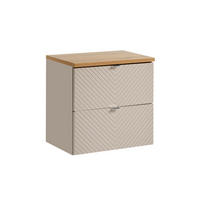 WASCHTISCHUNTERSCHRANK 60.4cm Manoa Kaschmir - Beige, Holzwerkstoff (60.4/59/40cm) - Petits-meubles