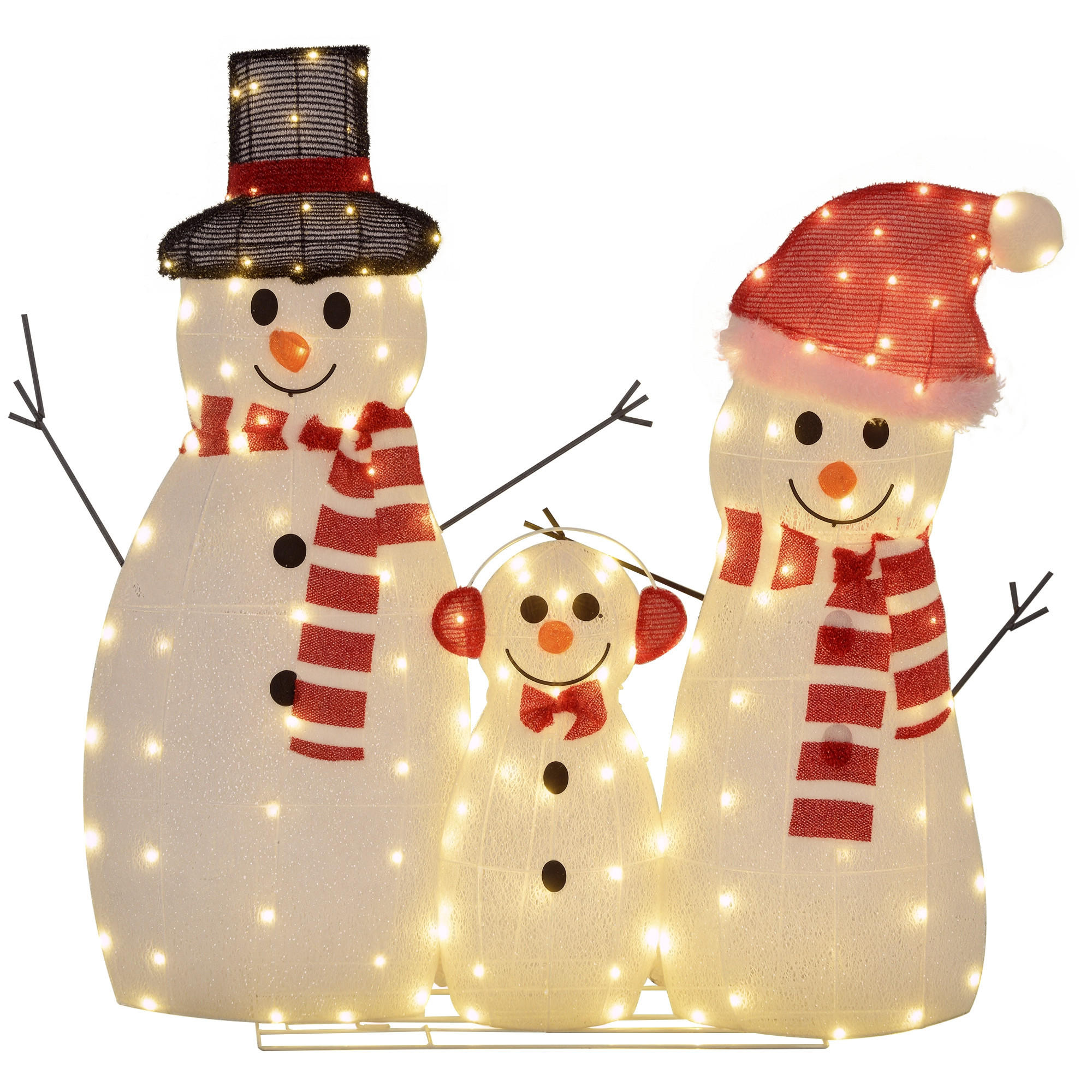 XXXLutz Weihnachts-Schneemann Weiß 34x93x67 cm