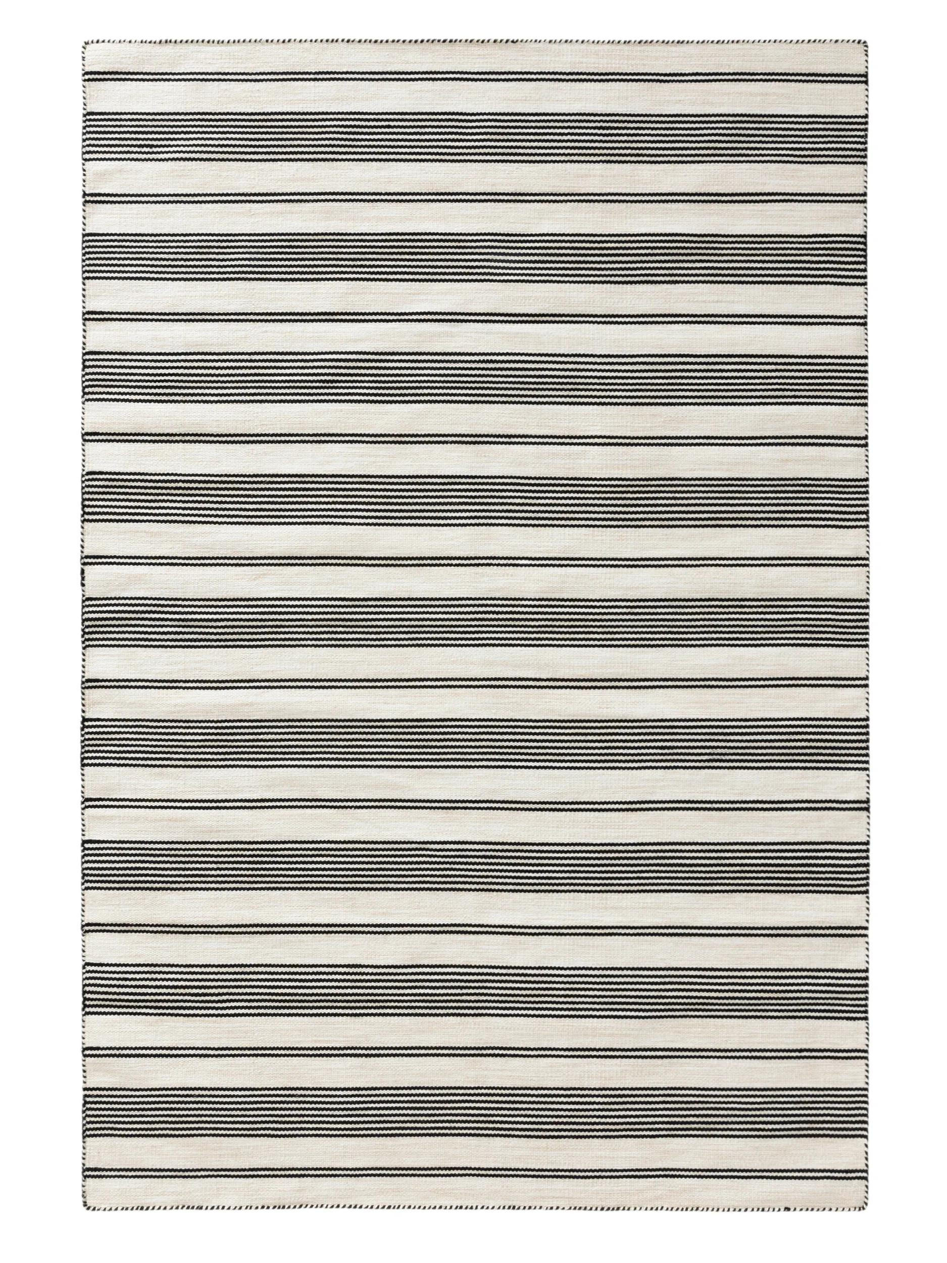 OUTDOORTEPPICH Rida Beige/Schwarz 160/230 cm - Beige/Schwarz, Kunststoff/Textil (160/230cm) - benuta