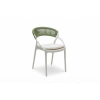 GARTENSTUHL KISO Grün Kunststoff Stapelbar (1er-Set) - Grün, Kunststoff (54/79/58cm) - KAWOLA