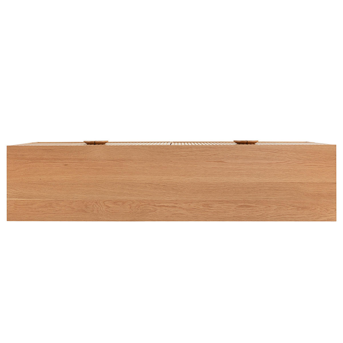 SIDEBOARD - Echtholzfurnier - Eichefarben, Holzwerkstoff (180/75/40cm) - home24