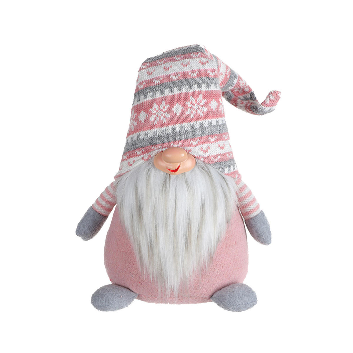 SKANDINAVISCHE ELFE Grau 13/19/31 cm - Grau, Textil (13/31/19cm) - Mobili Rebecca