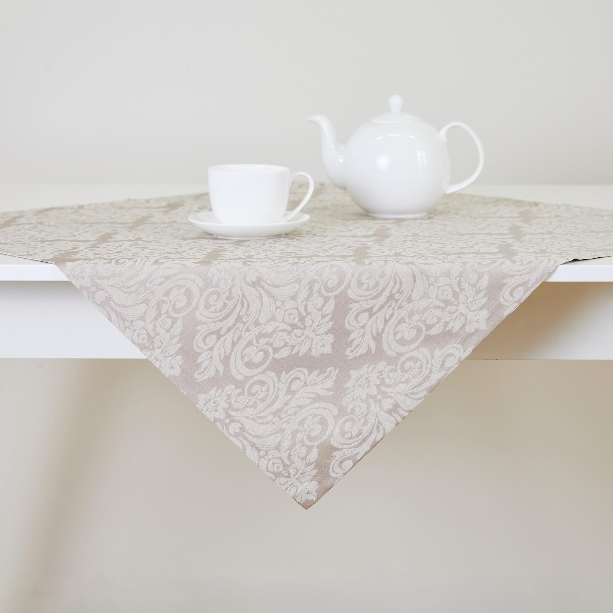 TISCHTUCH Cotini - Beige, Textil (80/80/1cm) - home&you