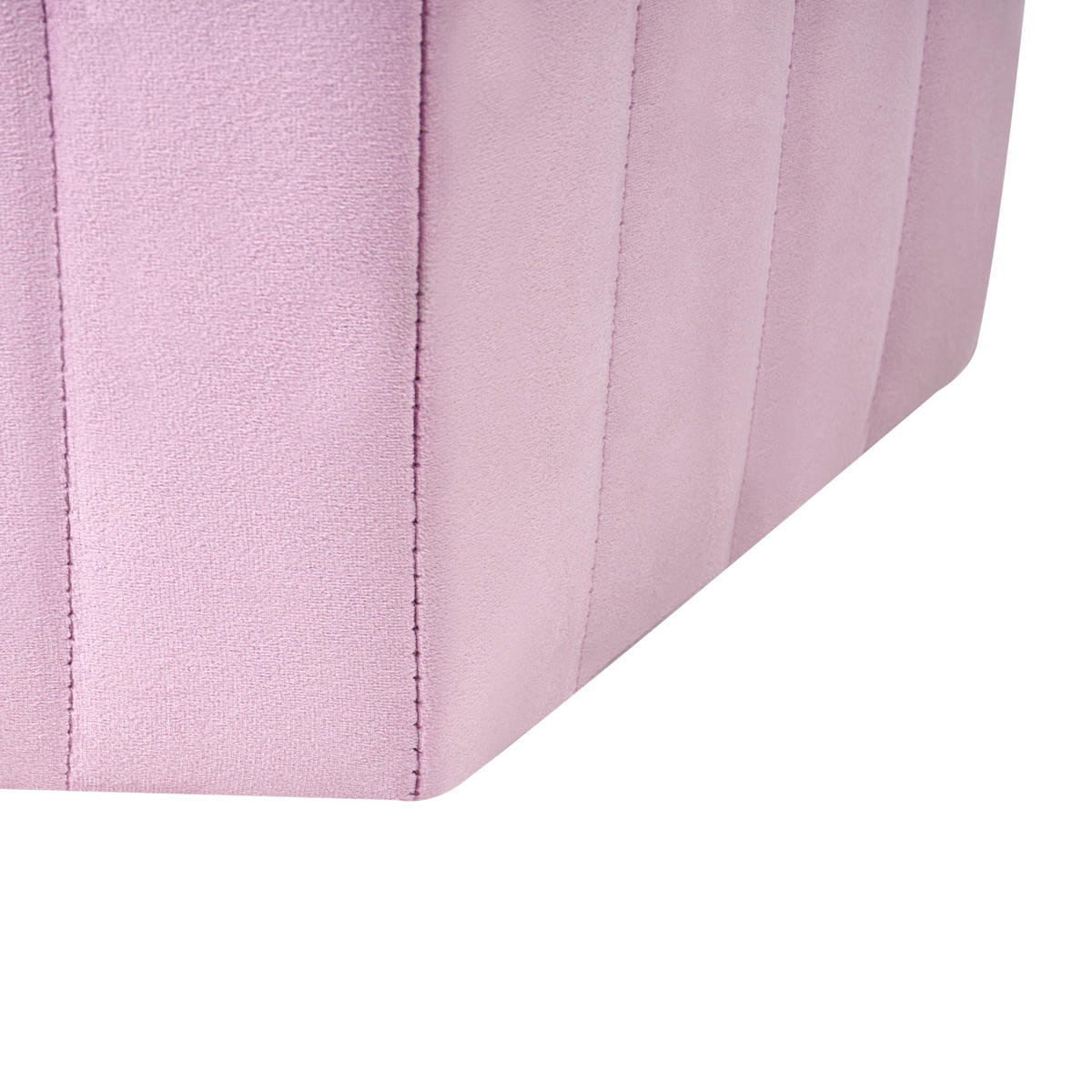 POUF Hellviolett Murietta - Violett, Textil (53/29/48cm) - Beliani