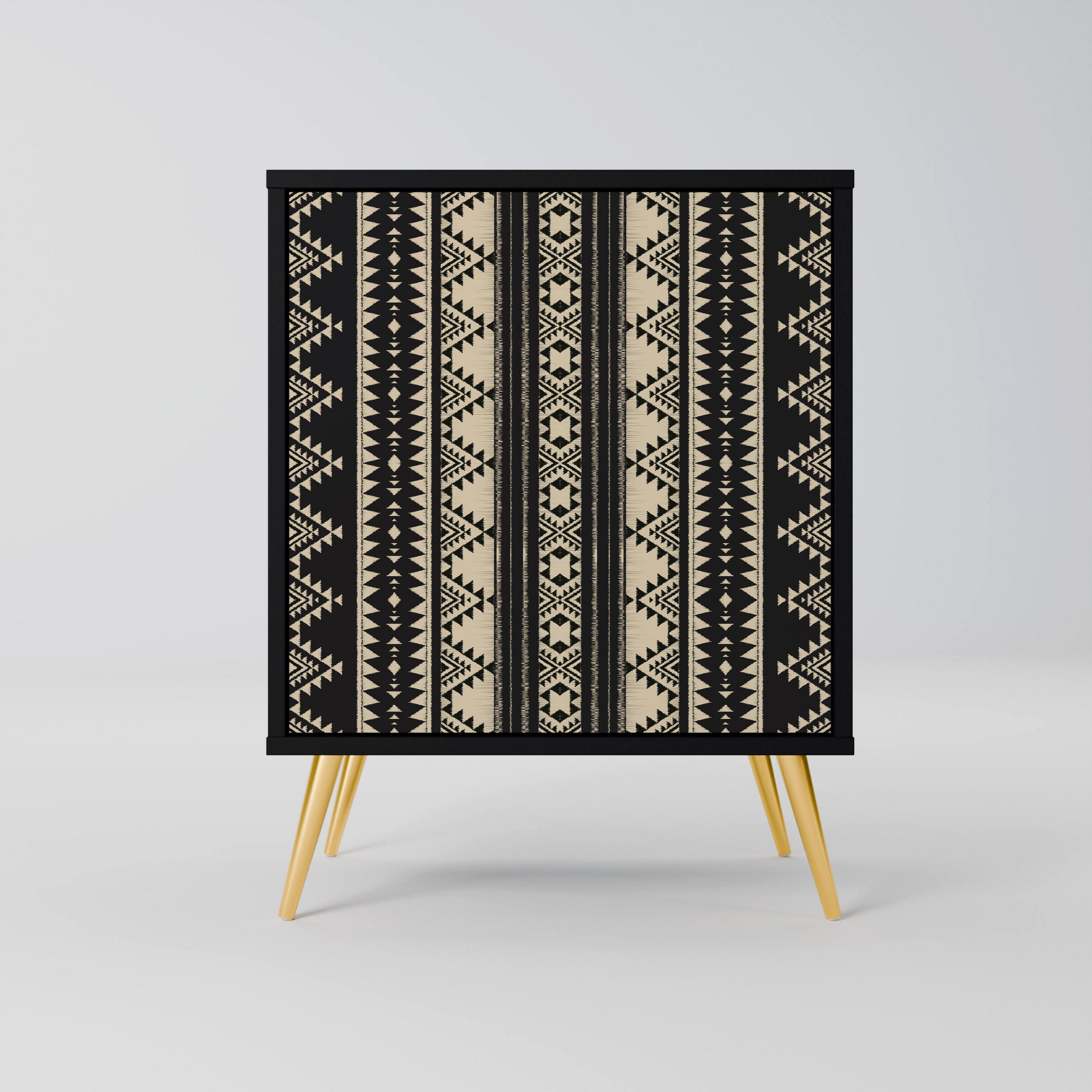 SpaceRebels Sideboard Schwarz 57.5x75.5x42 cm