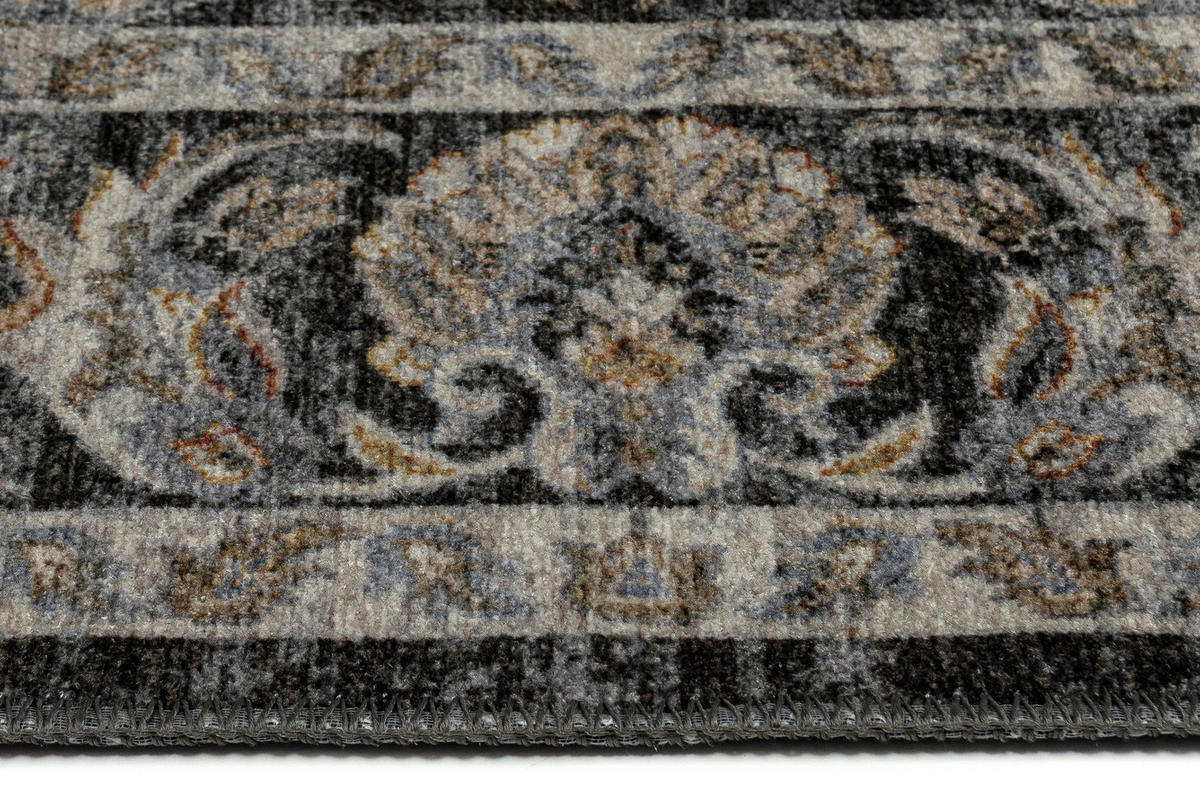 TEPPICH RITZ Dunkelgrau 80/150 cm - Dunkelgrau, Textil (80/150cm) - Tapiso