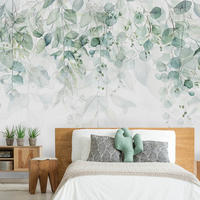 SELBSTKLEBENDE FOTOTAPETE Weiß 98/70 cm - Weiß/Grün, Kunststoff/Textil (98/1cm) - KUNSTLOFT