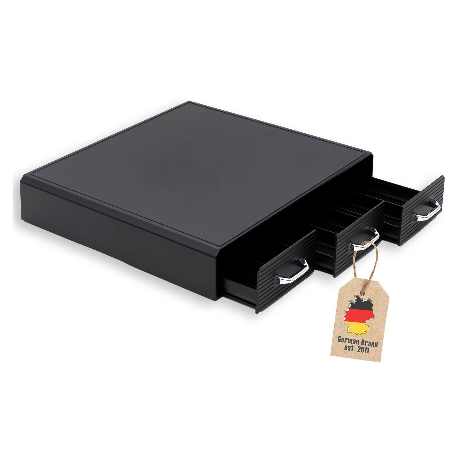 Intirilife Kaffee Schwarz 32.6x6.4x34.2 cm
