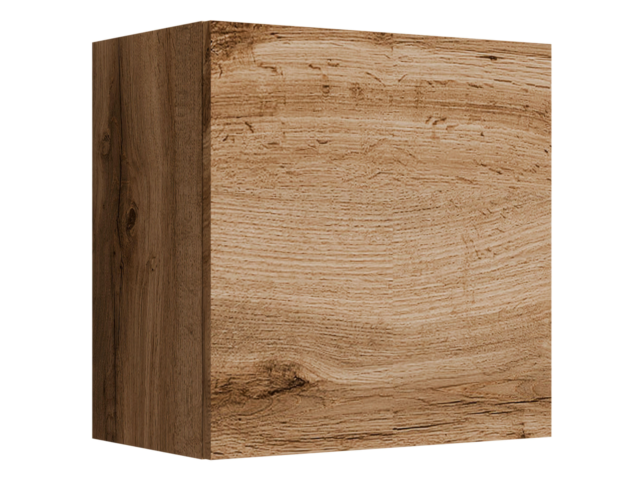HÄNGEVITRINE Quadrat Vigo - Eiche Wotan, Holzwerkstoff (50/50/30cm) - MIRJAN24