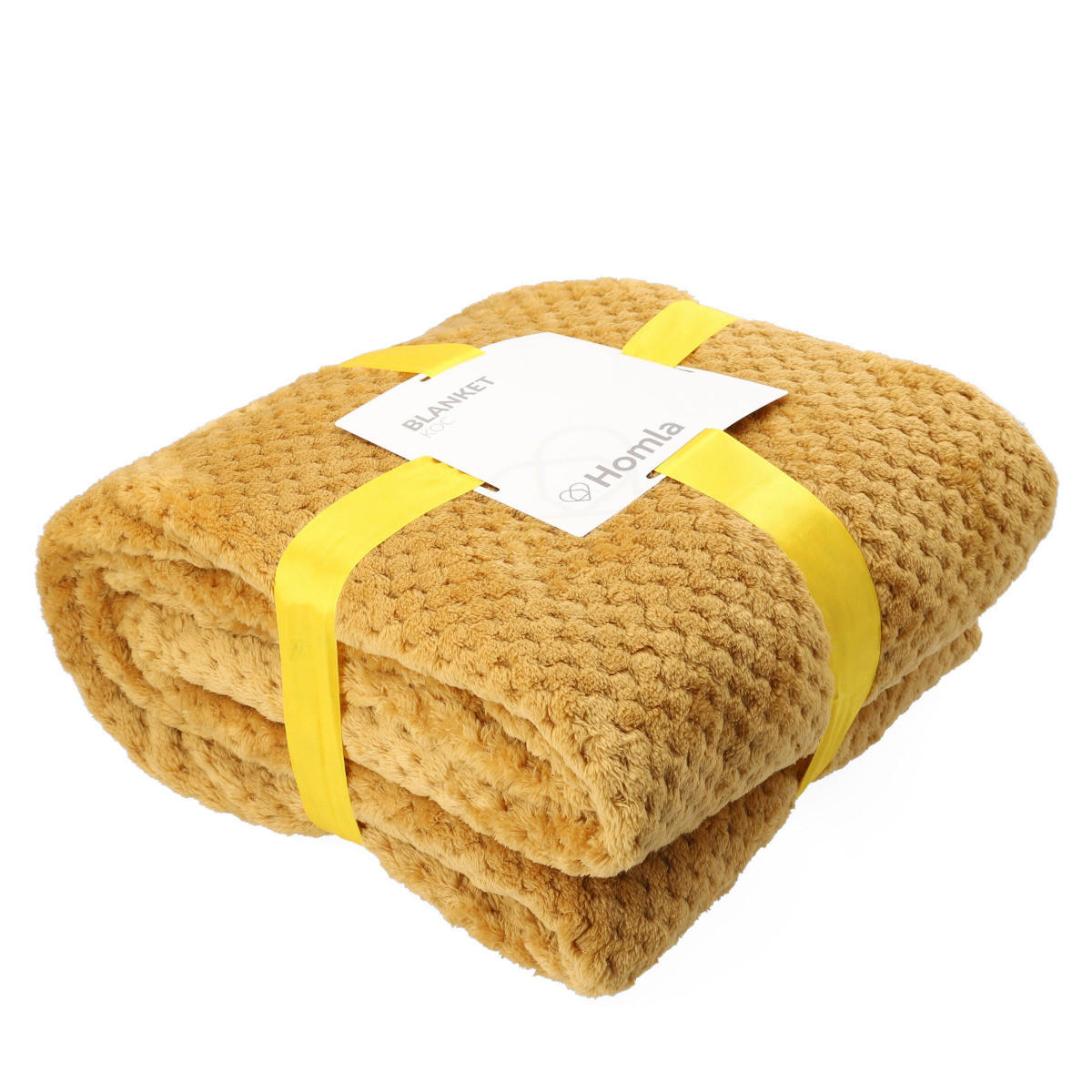 TAGESDECKE Noah Karamell 220/240 cm - Orange, Textil (220/240cm) - Homla