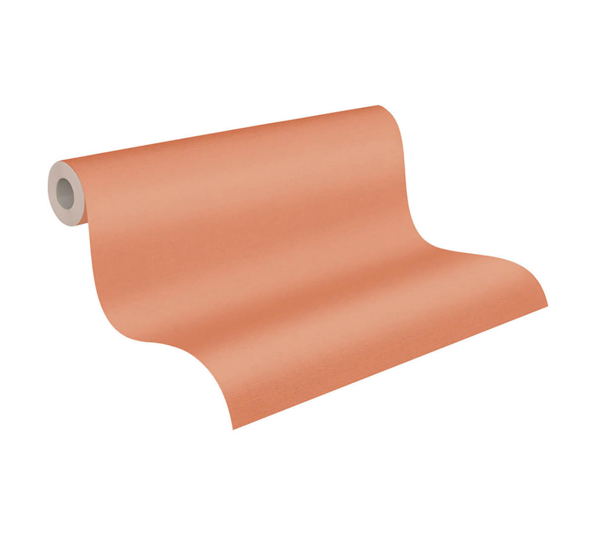 VLIESTAPETE Orange 53/1005 cm - Orange, Textil (53/1cm) - KUNSTLOFT
