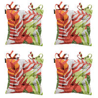 SITZKISSEN Iven 46/46 cm 4er-Set - Rot, Textil (46/8/46cm) - Madison