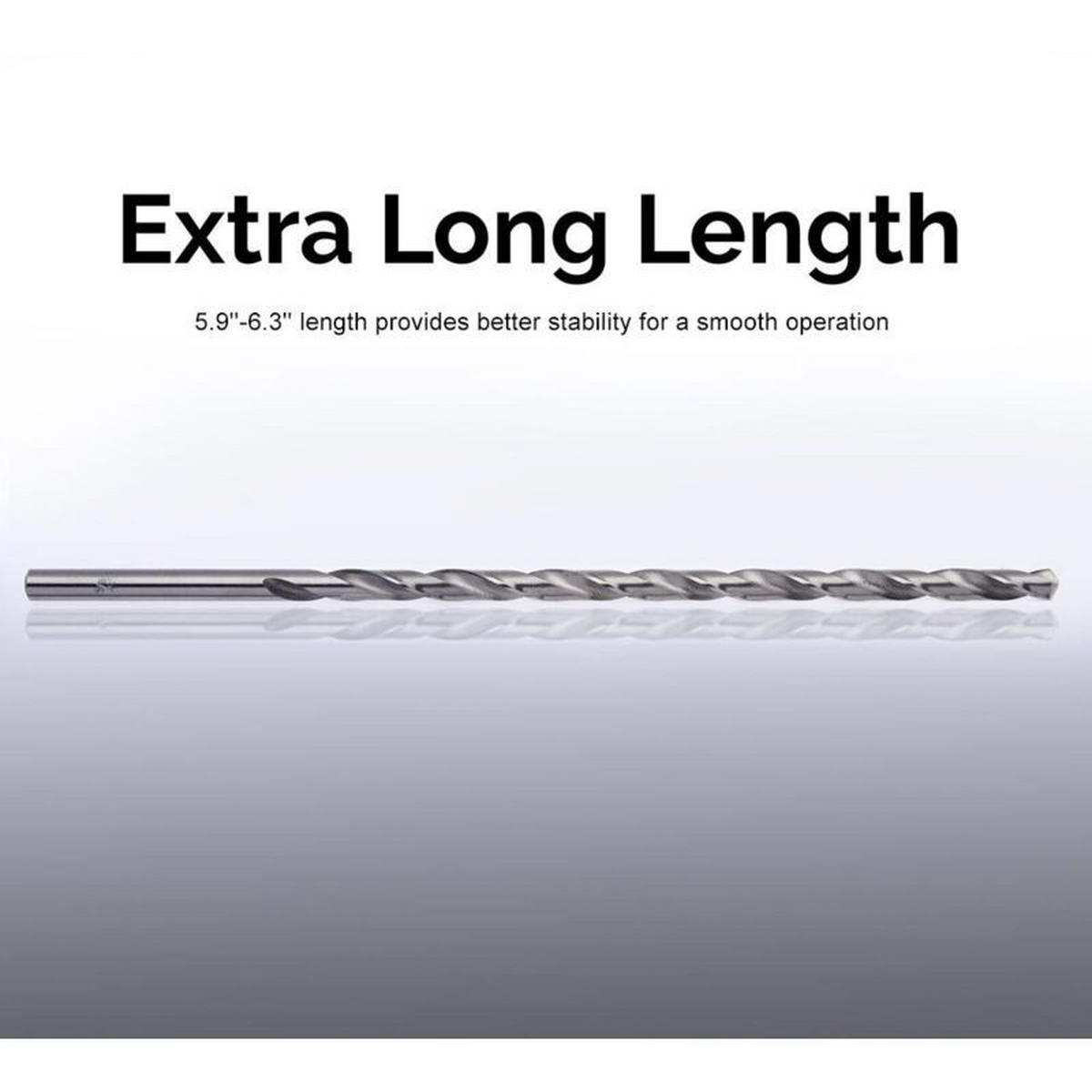 BIT-SATZ,BOHRARBEITEN - Silberfarben, Metall (0.5/0.5/15cm) - LIBRATON