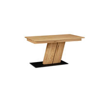 SÄULENTISCH ausziehbar rechteckig Dana 130x76x90 Massivholz Wildeiche - Wildeiche, Holz (90/130/76cm) - 58aufmkessel
