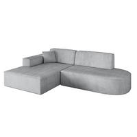 ECKSOFA Ottomane Links IREA-L1-v4 - 234x171x79 cm Grau - Grau, Holzwerkstoff/Textil (234/171cm) - ALTDECOR