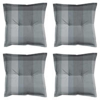 SITZKISSEN Sya 50/50 cm 4er-Set - Grau, Textil (50/5/50cm) - Madison