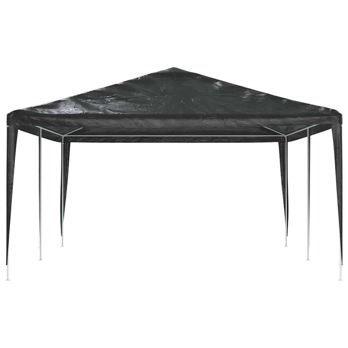 PROFI-PARTYZELT 4/6 M Anthrazit 90 G/M² - Anthrazit, Kunststoff (400/275/600cm) - vidaXL
