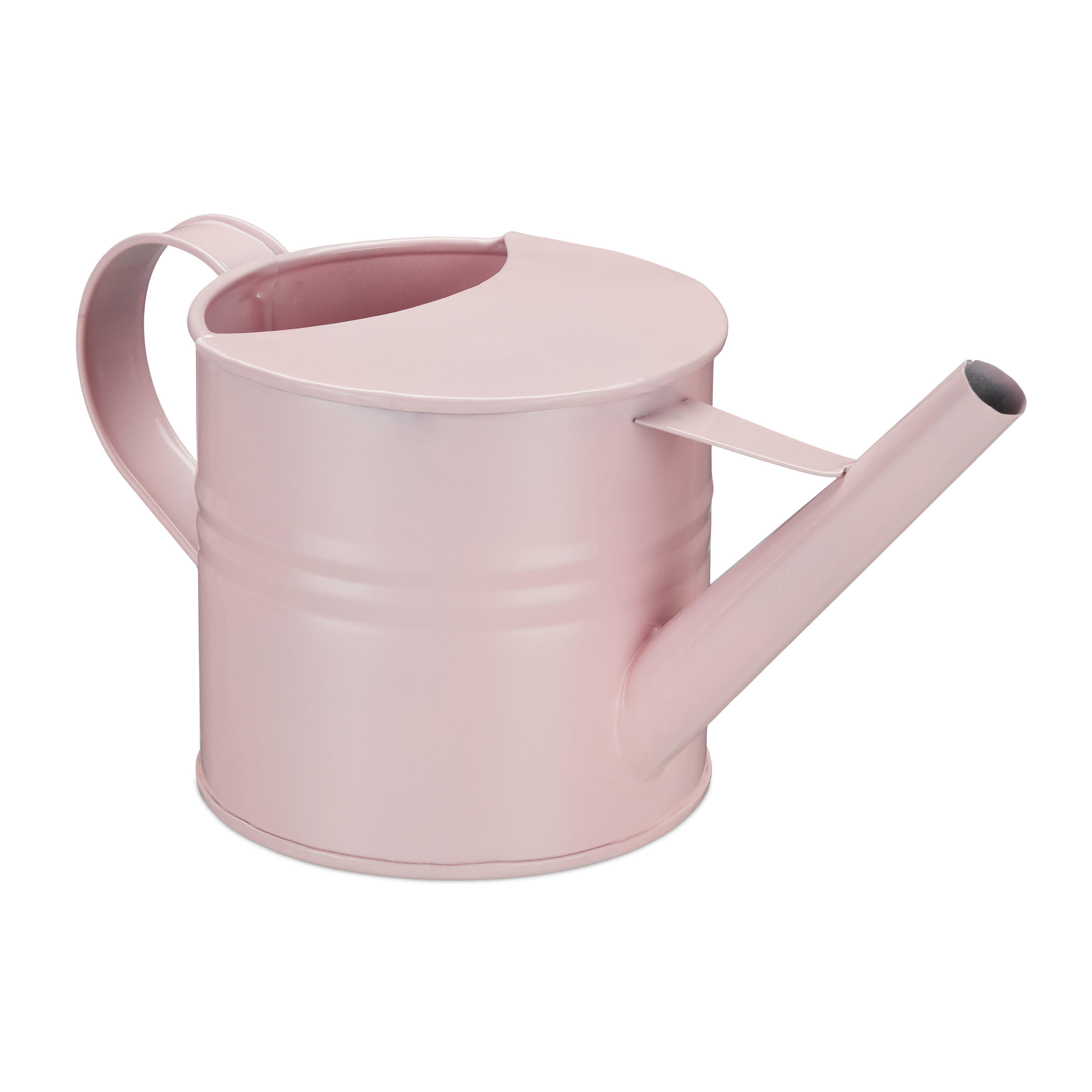 GIESSKANNE - Rosa, Metall (28.5/14/13cm) - Relaxdays