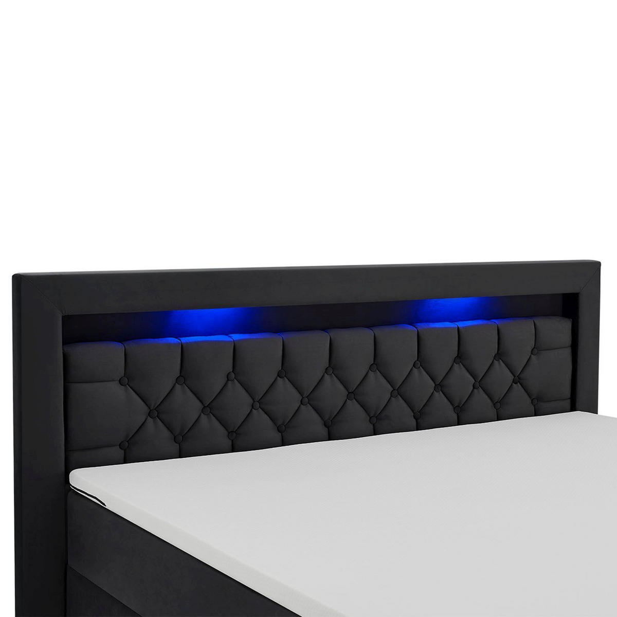BOXBETT Leona Schwarz Samt 140x200 cm - Schwarz, Textil (140/200cm) - Juskys