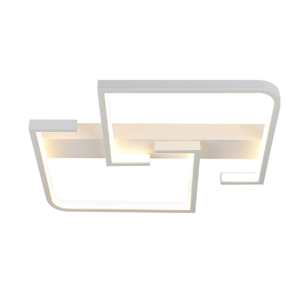 LED-DECKENLEUCHTE Amalfrieda 30/25/5 cm - Weiß, Metall (30/25/5cm) - Nettlife