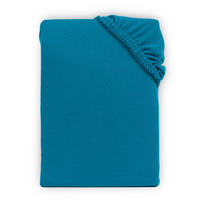 SPANNBETTLAKEN-TEDDY Warmes Winter Bettlaken 180x200 cm, Kuscheliges Teddy Laken Petrol - Petrol, Textil (180/200cm) - Carpe Sonno