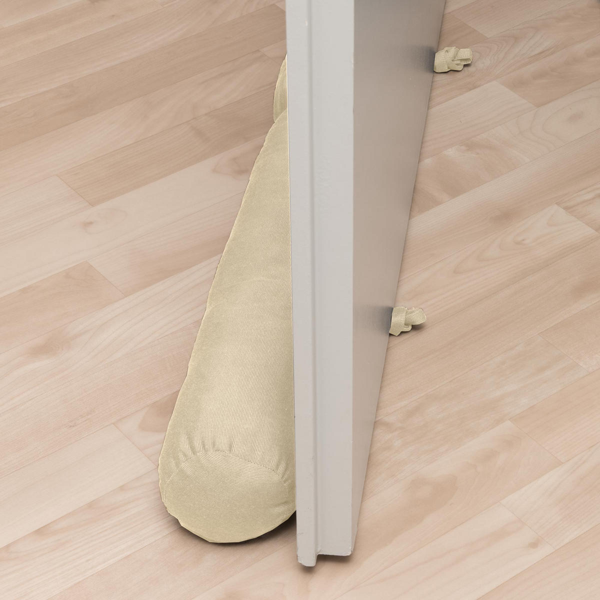 ZUGLUFTSTOPPER Viento 10x100cm Creme - Creme, Textil (10/100cm) - Beautissu 