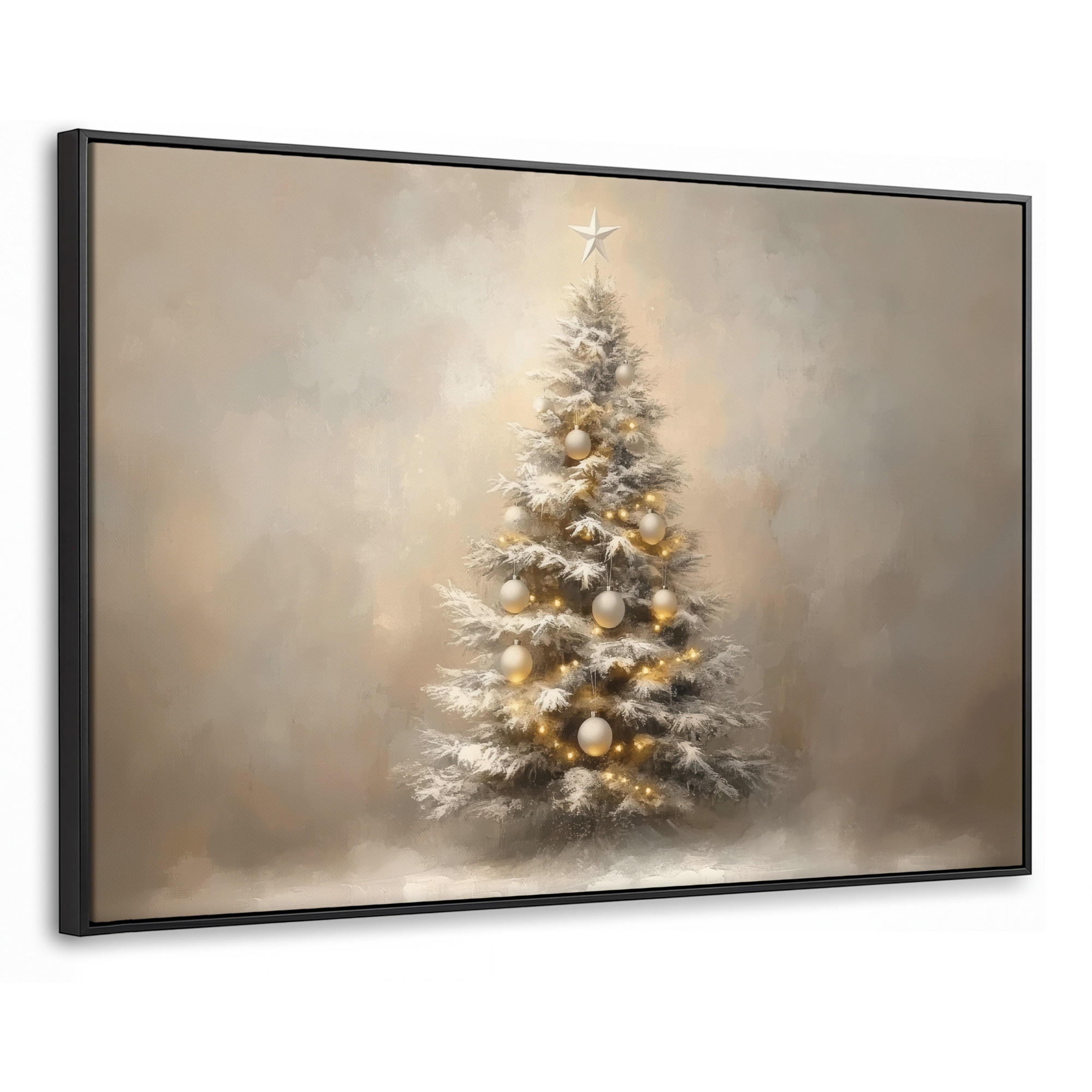MuchoWow Leinwand Champagner 150x100 cm