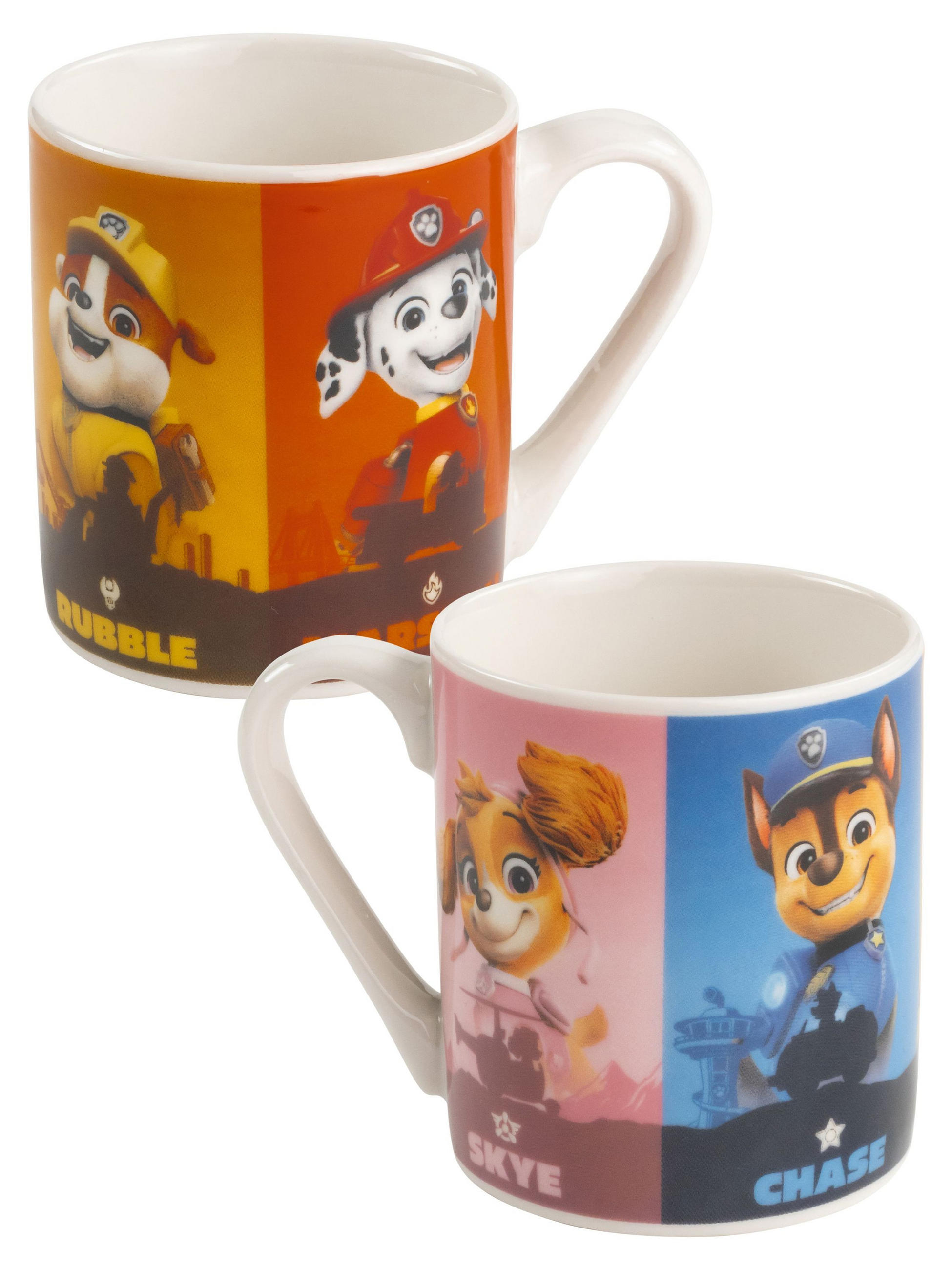 BECHER Paw Patrol Rubble, Chase, Marshall, Skye Mehrfarbig 230 ml - Multicolor, Keramik (0.23L) - Paw Patrol