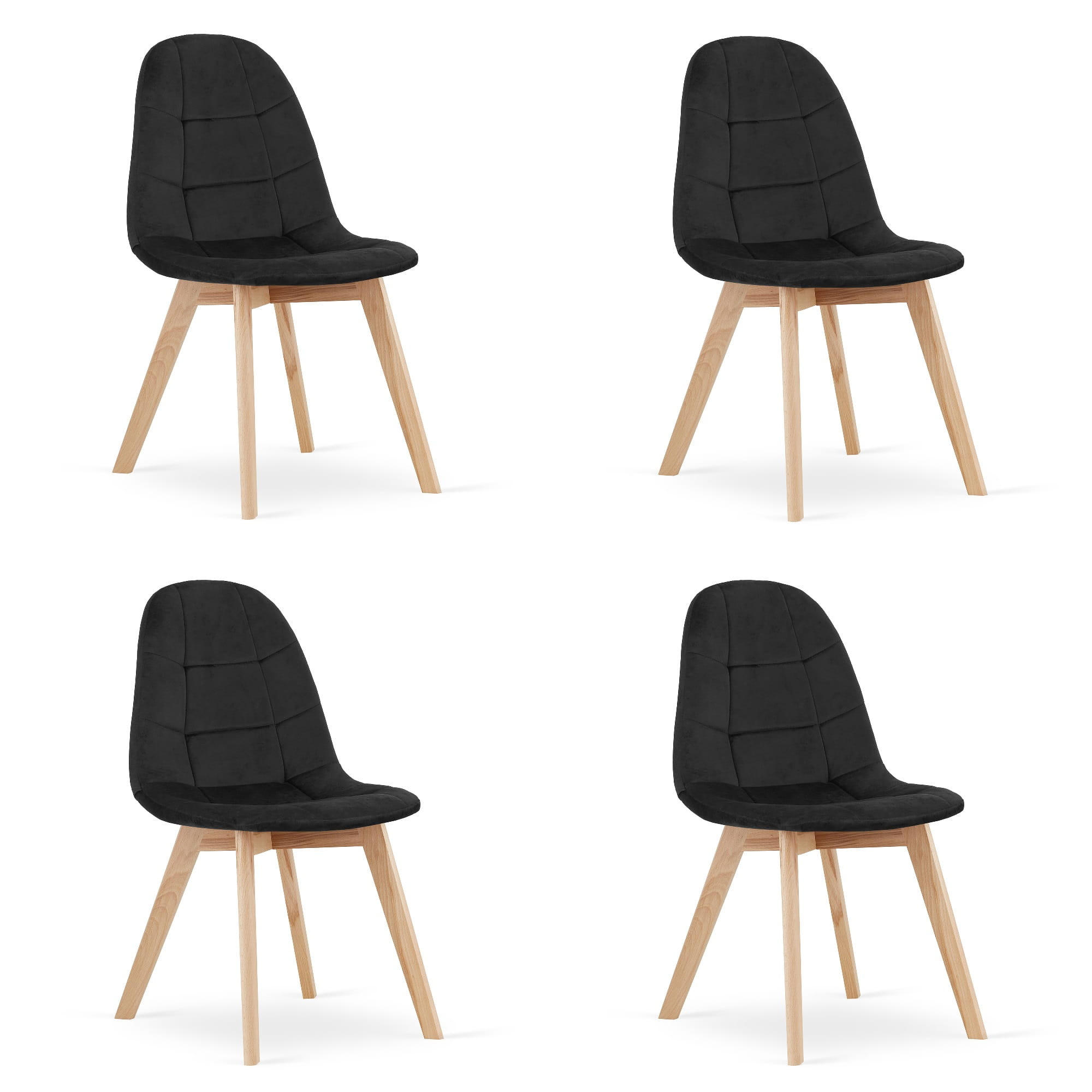 Valora Esszimmerstuhl Schwarz 44.5x81.5x54 cm