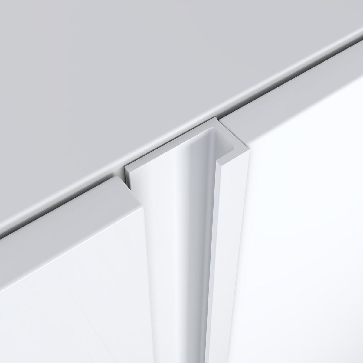 LOWBOARD, Weiß und Eiche, 315/35/61cm, Kamin mit Feuereffekt XXL - Weiß, Holzwerkstoff (315/61/35cm) - Skraut Home