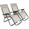 LOUNGESESSEL 2-tlg., Taupe - Taupe, Metall (160/110/65cm) - Oviala
