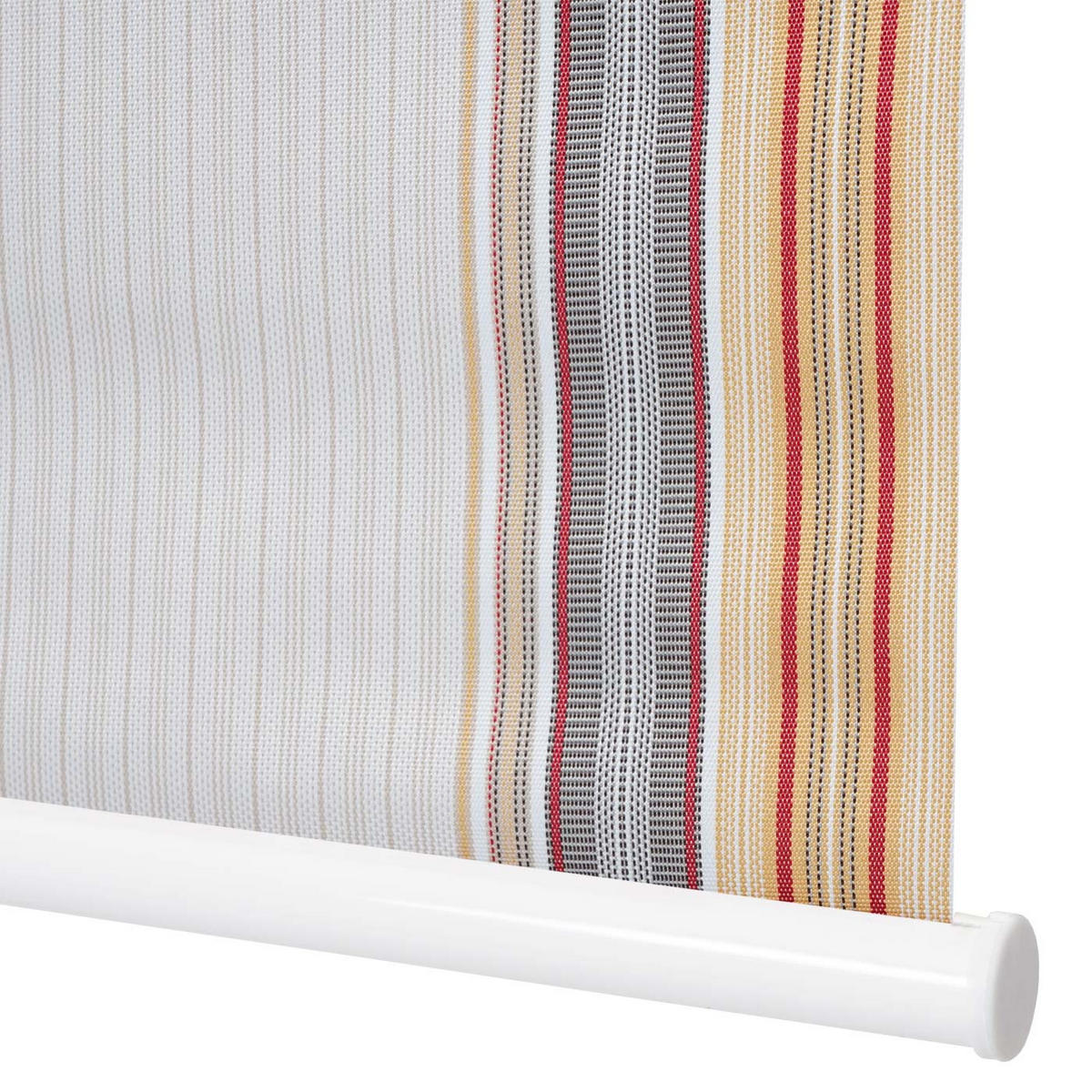 ROLLO Grau, Braun, Orange - Braun/Orange, Textil (50/160/7cm) - MCW