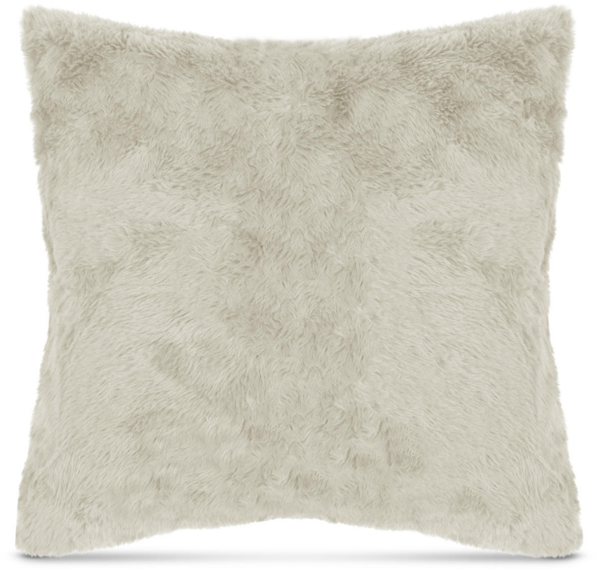 KISSENHÜLLE Faux Rabbit Offwhite 45x45 cm - Creme, Textil (45/45cm)