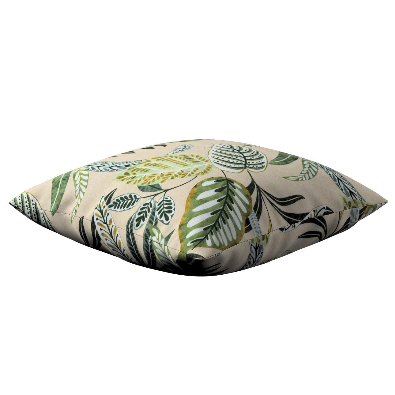 KISSENHÜLLE Tropical Island grün und beige, 43x43cm - Grün, Textil (43/43cm) - Dekoria