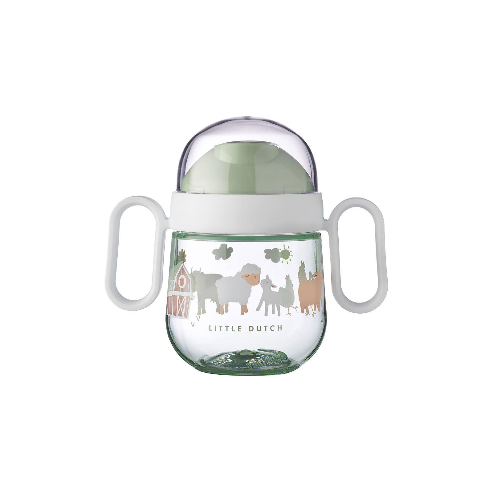 ANTITROPF-TRINKLERNBECHER 2.0 Mio Little Farm 200 ml - Grün, Kunststoff (0.2L) - Mepal