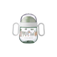 ANTITROPF-TRINKLERNBECHER 2.0 Mio Little Farm 200 ml - Grün, Kunststoff (0.2L) - Mepal