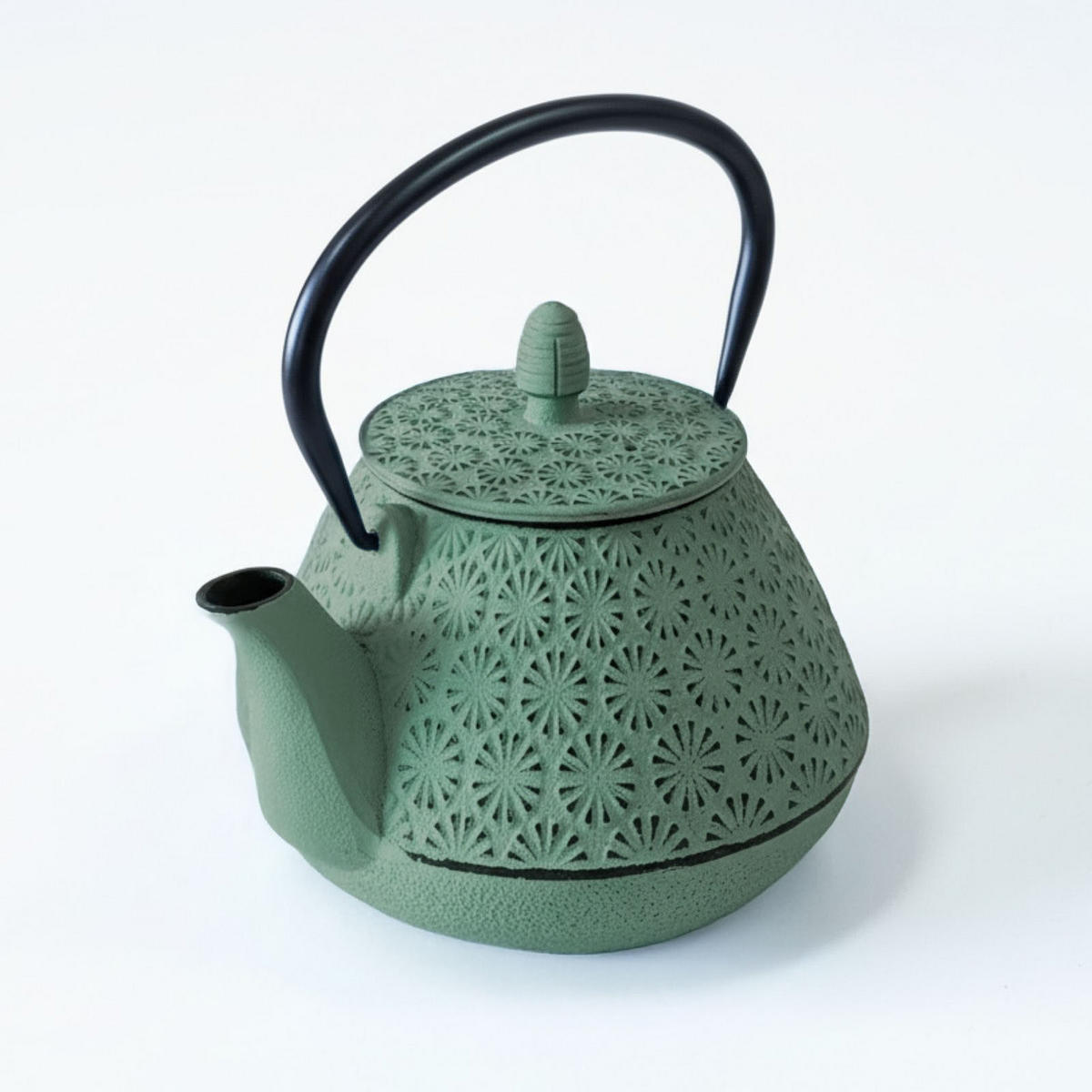 TEEKANNE Gusseisen Taki 1000 ml - Türkis, Metall (1L) - AROMELIO