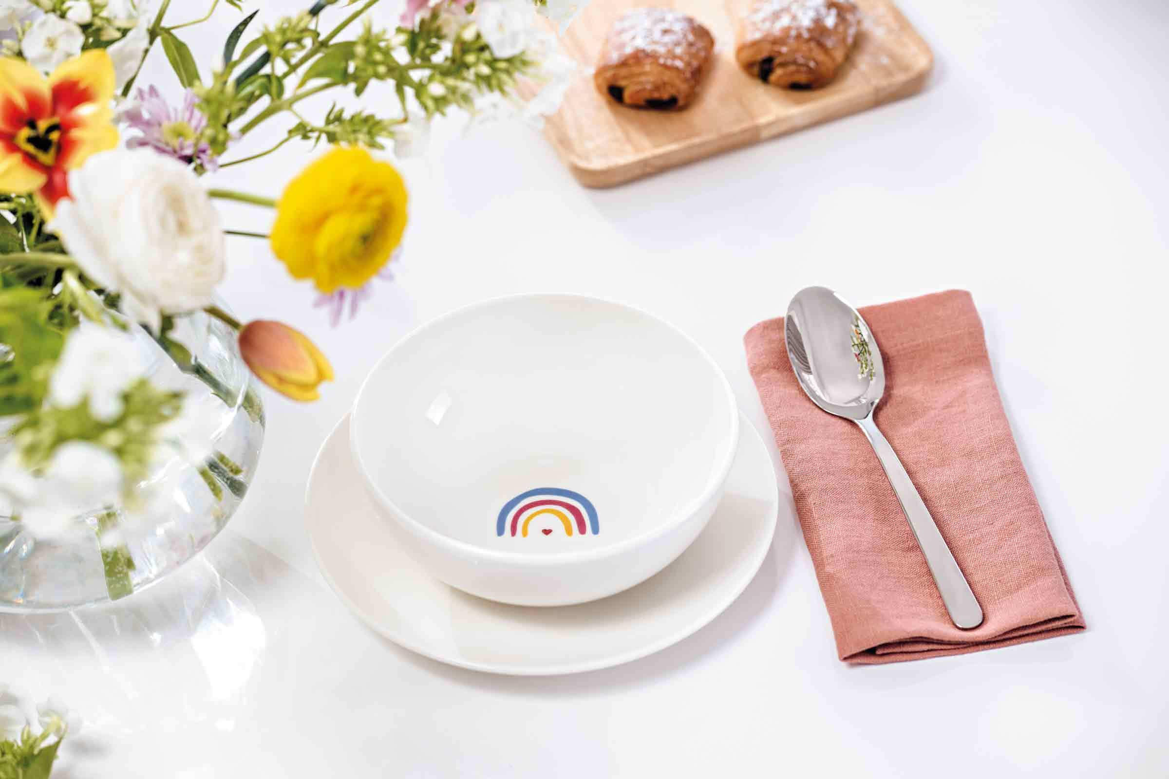 MÜSLISCHALEN SENDING LOVE With Love bunt ø 16,9 cm 5er Set - Multicolor, Keramik (16.9cm) - Villeroy & Boch