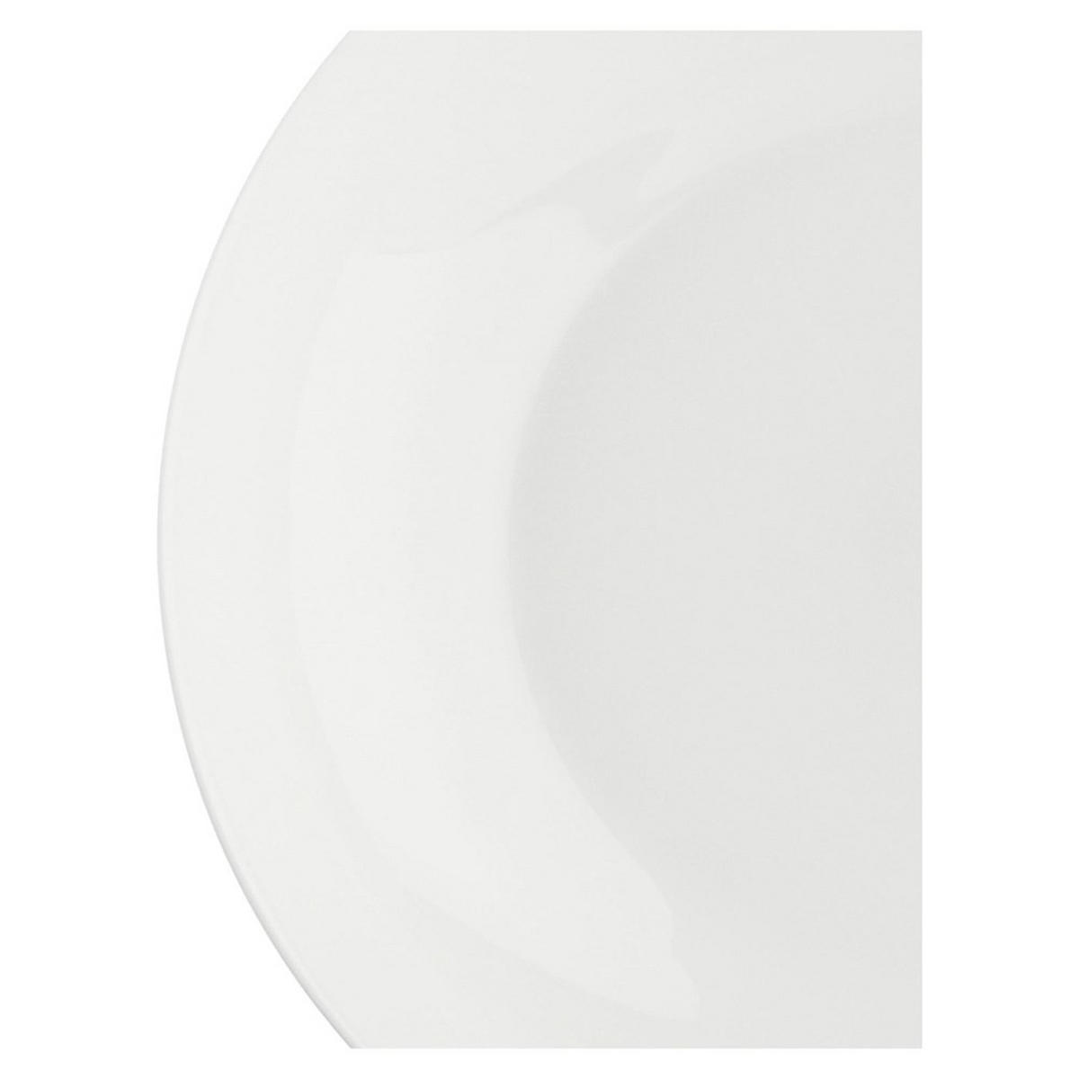 TELLER Weiß 20/20/2 cm P00420002CZ - Weiß, Keramik (20cm) - La Porcellana Bianca 