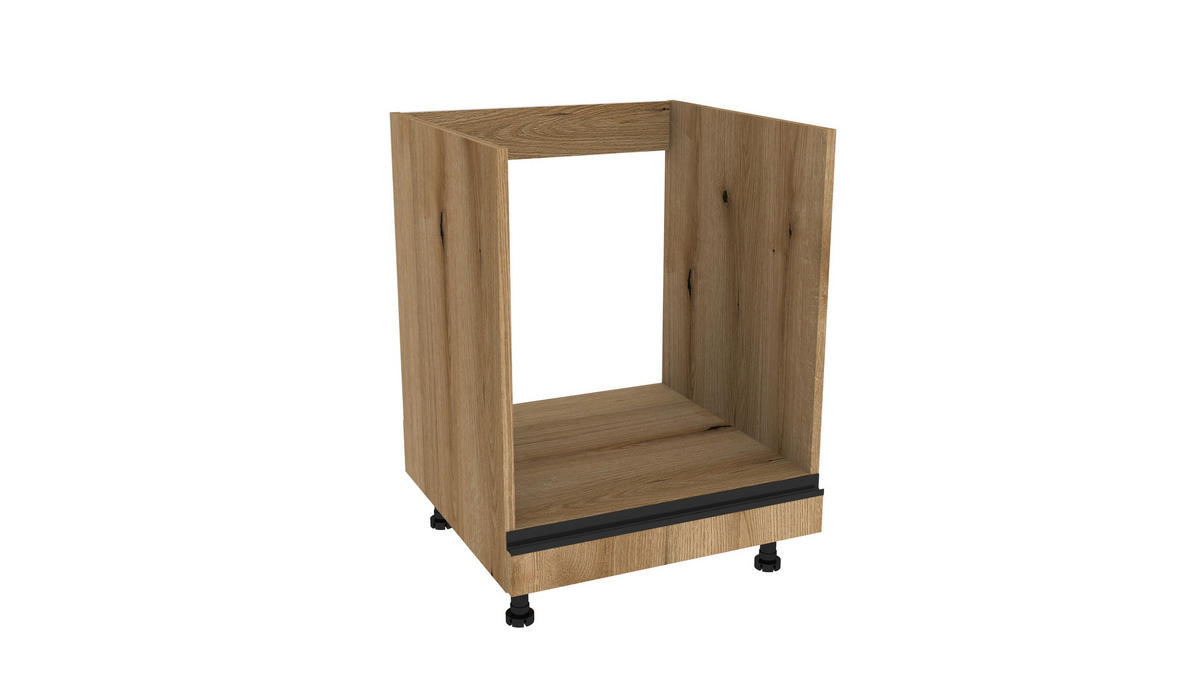 WINKELKÜCHE 240x180 cm mit Arbeitsplatte- SIMPLY Z17 - in Eiche - Eichefarben, Holz/Holzwerkstoff (420/212/53cm)