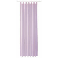 SCHLAUFENVORHANG IM UNI DESIGN DOVE Blickdicht - Flieder, Textil (140/0.5/255cm) - Tom Tailor