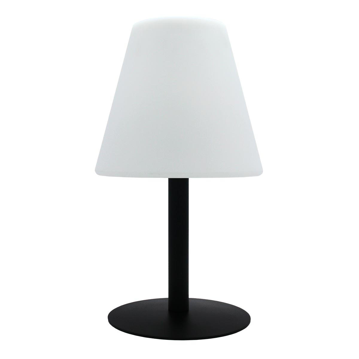 SOLARTISCHLAMPE STANDY MINI weiß - Weiß, Metall (20/20/36cm) - Lumisky