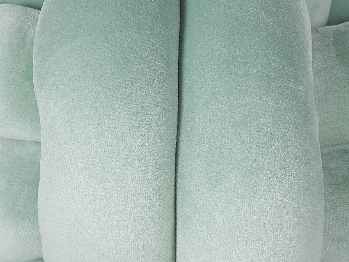 DEKOKISSEN Mintgrün 20/20 cm Malni - Mintgrün, Textil (20/20cm) - Beliani