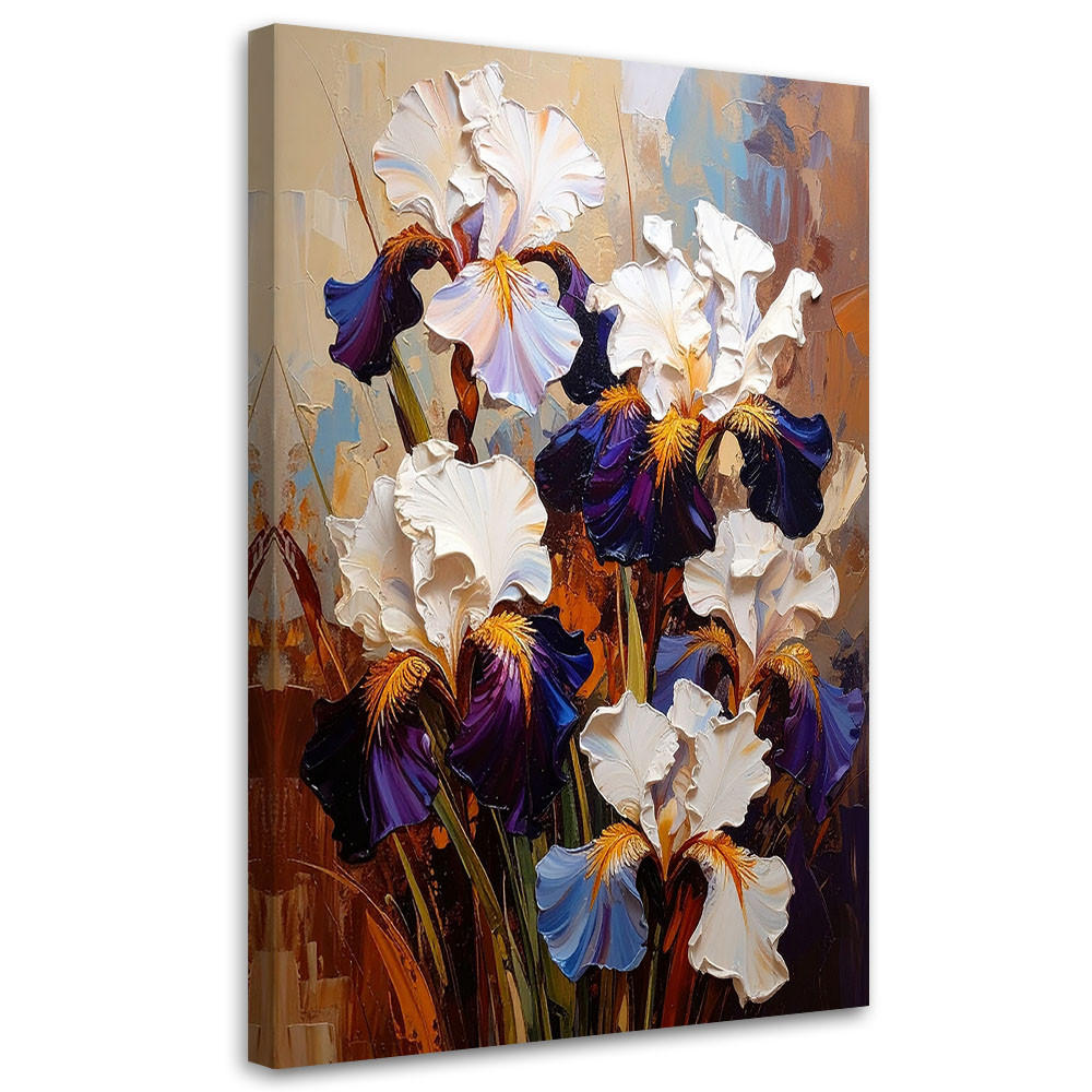 Feeby Leinwandbild Beige 80x120 cm
